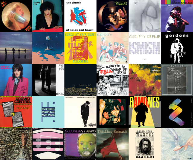 My 1981 Listening Log (Part 1) – Rosy Overdrive
