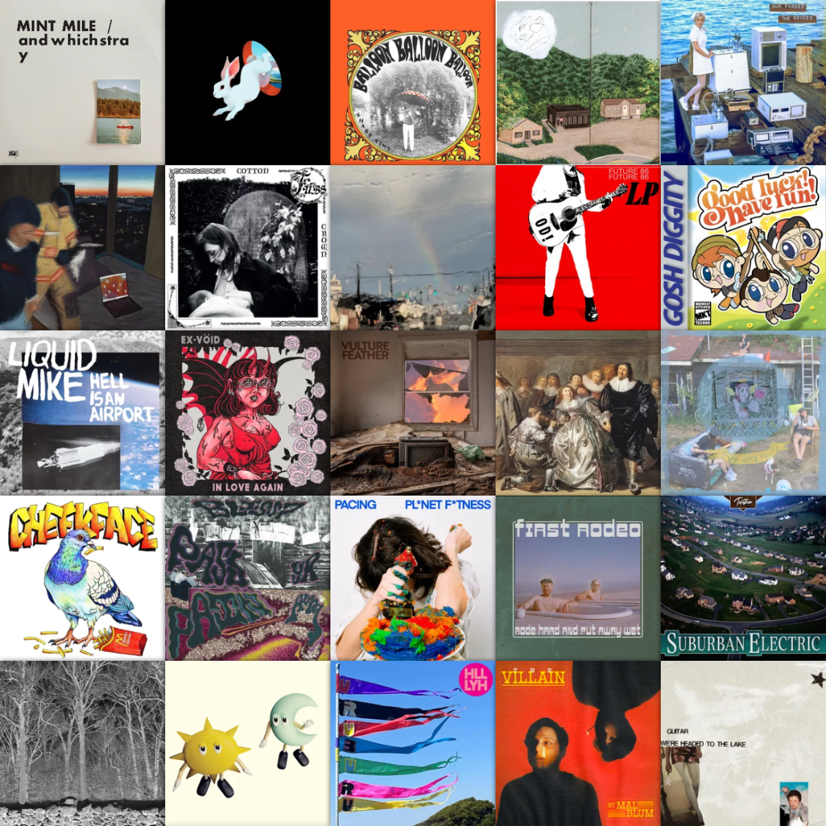 Rosy Overdrive’s Top 100 Albums of 2025&nbsp;(25-1)