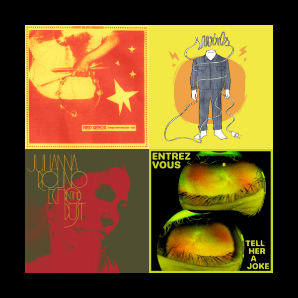 Pressing Concerns: Red Xerox, Julianna Riolino, Swirls, Entrez&nbsp;Vous