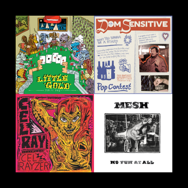 Pressing Concerns: Little Gold, Cel Ray, Dom Sensitive,&nbsp;Mesh